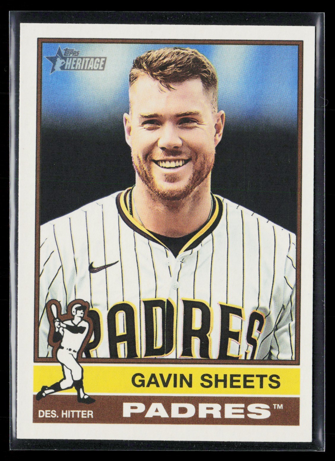 2025 Topps Heritage #711 Gavin Sheets