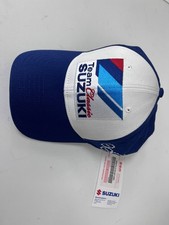 NEW GENUINE SUZUKI TEAM CLASSIC CAP HAT - BLUE - 990F0-C3CAP-000