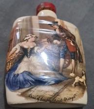 Orlando Cherry Brandy Aidee Liqueurs Mini Ceramic Flask/Bottle Cries Of London