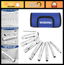 9-Piece Shower Valve Socket Wrench Set with Bar Handle for Bathroom Plumbing Rep