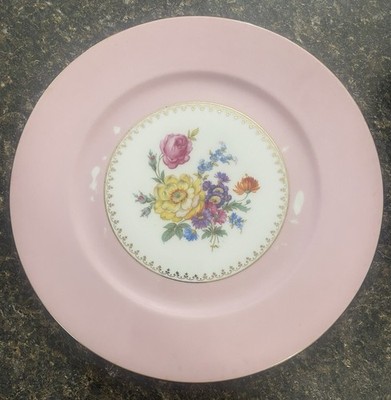 Vintage Puls Porcelain China Made In Czechoslovakia 11 Inch Plate