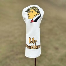 Donald Trump  Mr.President  Golf Driver 1W Headcover - Premium PU Leather