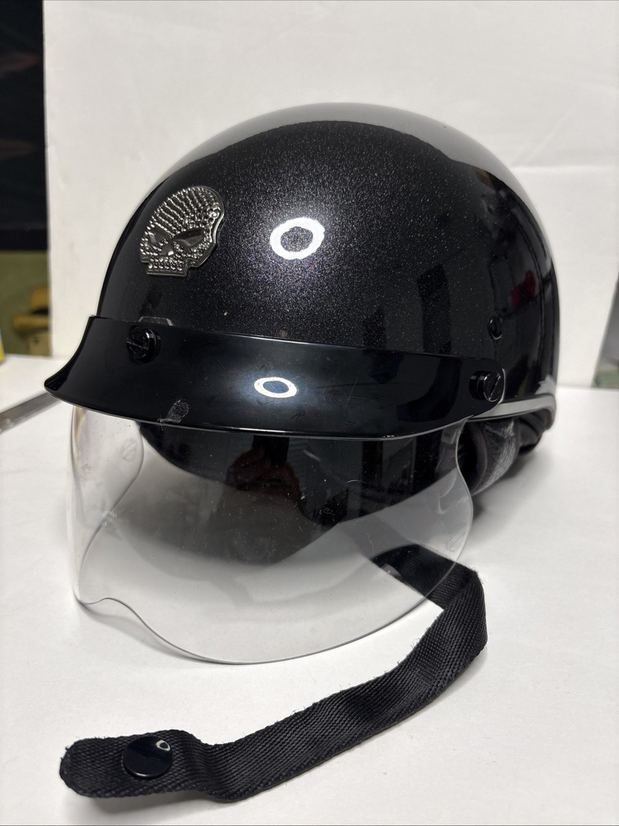 Harley-Davidson Hybrid Motorcycle Half Helmet XS 53-54 CM Gloss