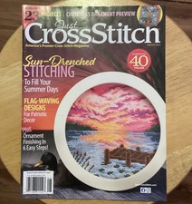 Just Cross Stitch Magazine Patterns August 2022 - Summer Days Stitching