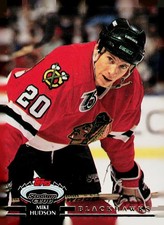 1992-93 Stadium Club #182 Mike Hudson Chicago Blackhawks