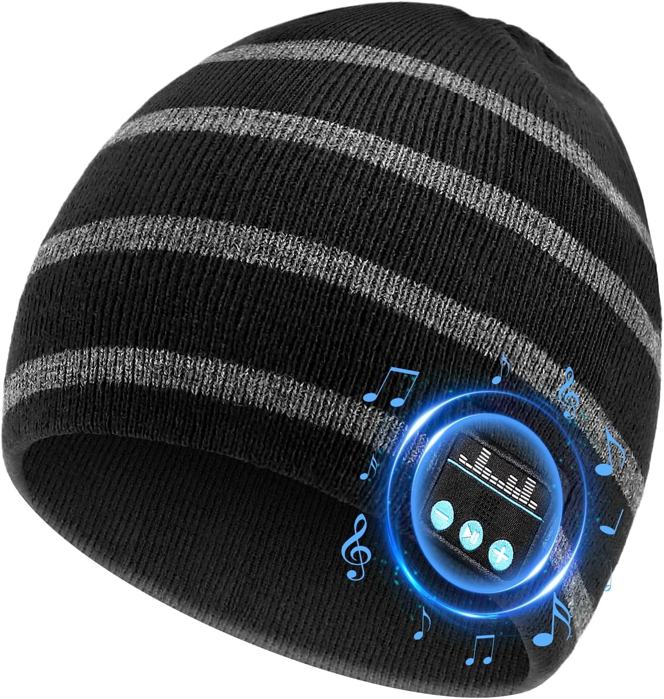 Bluetooth Beanie for Men Women, HD Stereo Sound Beanie with Headphones, Christma