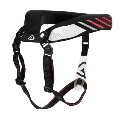 Acerbis (Armour) Race Halsband inkl. Träger (schwarz/rot)