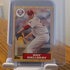 Topps 2012 1987 Topps Minis Insert #TM-10 Roy Halladay Philadelphia Phillies