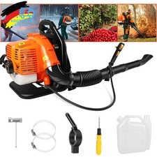 Benzin Laubbläser Laubgebläse 2-Takt Rücken Garten Laub Bläser Blasgerät 2.3 KW