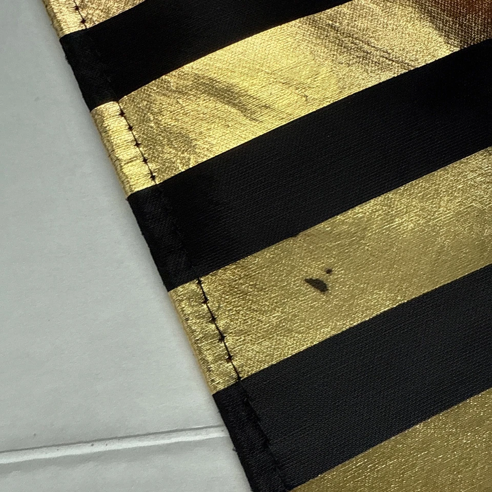 Adulto Dorado Lamé Egipcio Faraón Rey Tut Corona Tocado Disfraz Sombrero con Serpiente Foto 3 de 4