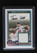 2023 USA Baseball Stars & Stripes Signature Materials /100 Tanner Witt Auto 10jr