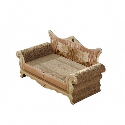 Sofa Katzenkratzer Polsterstil Pappe Katzencouch Vintage Look