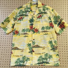 VTG Royal Creations Hawaiian Aloha Shirt, Men's Medium, Made In USA