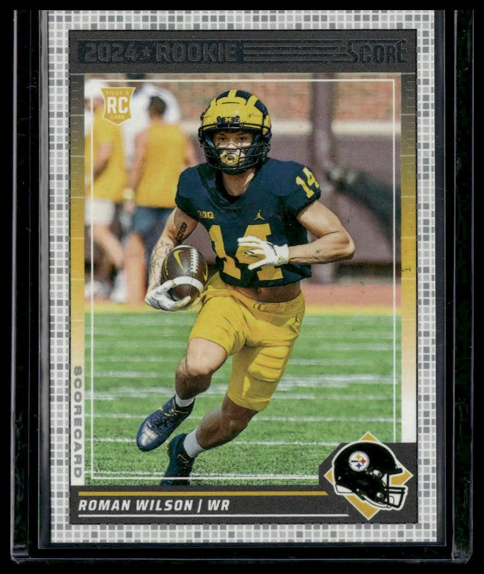 ROMAN WILSON 2024 Score Football Scorecard Rookie #360