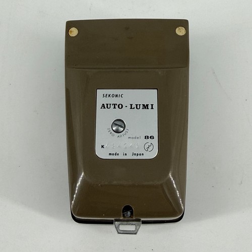 Sekonic Auto-Lumi Model 86 Light Meter W/ Leather Case For Parts Not Tested - 第 5/13 張圖片