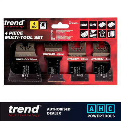 Trend 4 Stück Universal Multi-Tool Klingen Set MTB/SET/4
