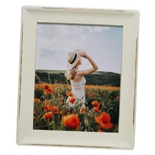 8x10 Picture Frame Off-White, Wood Rustic 8 x 10 Frames with Off-white 8x10