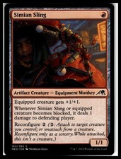 Kamigawa: Neon Dynasty #163 Simian Sling