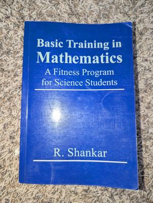 Basic Training in Mathematics: A Fitness Program for Science Students