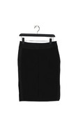 Karen Millen Women's Midi Skirt UK 10 Black Wool