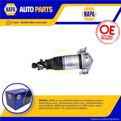 Air Strut fits VW TOUAREG 7L 3.0D Rear Left 04 to 10 Suspension NAPA VOLKSWAGEN