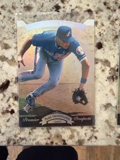 1995 UPPER DECK SP MLB DIE CUT ROOKIE SILVER CARD EXPOS MARK GRUDZIELANEK #7. rookie card picture
