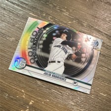 Julio Rodriguez #BTP-16 Mariners MLB Topps 2020 Bowman Scouts Top 100 Chrome 