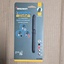 B3 AVIATOR Multi-function Pen w/Stylus  Medium Point 3-in-1 Black/Red Ink/Pencil