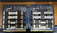 2 Genuine Apple Memory Riser Cards for A1186 Mac Pro 1,1 820-2178-A 8GB RAM