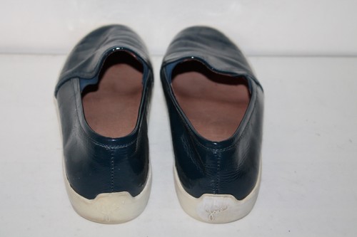 Joei Slip On Casual Sneakers, Blue Patent, Leather, Womens Size 7, EUR 38 - Picture 4 of 5