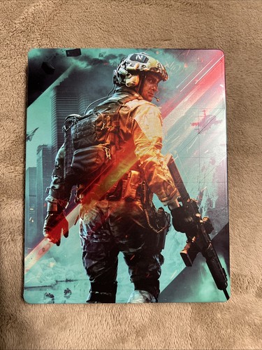 Battlefield 2042 Steelbook Case Exclusive PS4 No Game No Manual