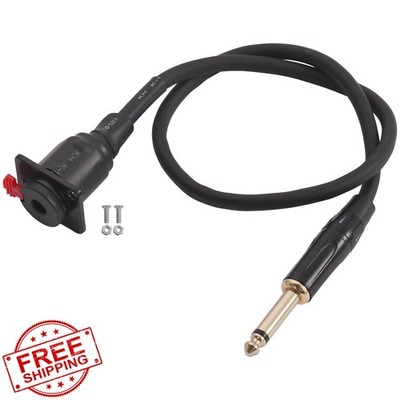 PENGLIN 6.35mm TS Panel Mount Cable Mono