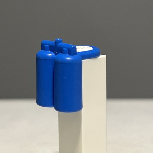 Lego 2x Space Blue Air Tanks Minifig Bodywear - Minifigure Accessories - Picture 2 of 2