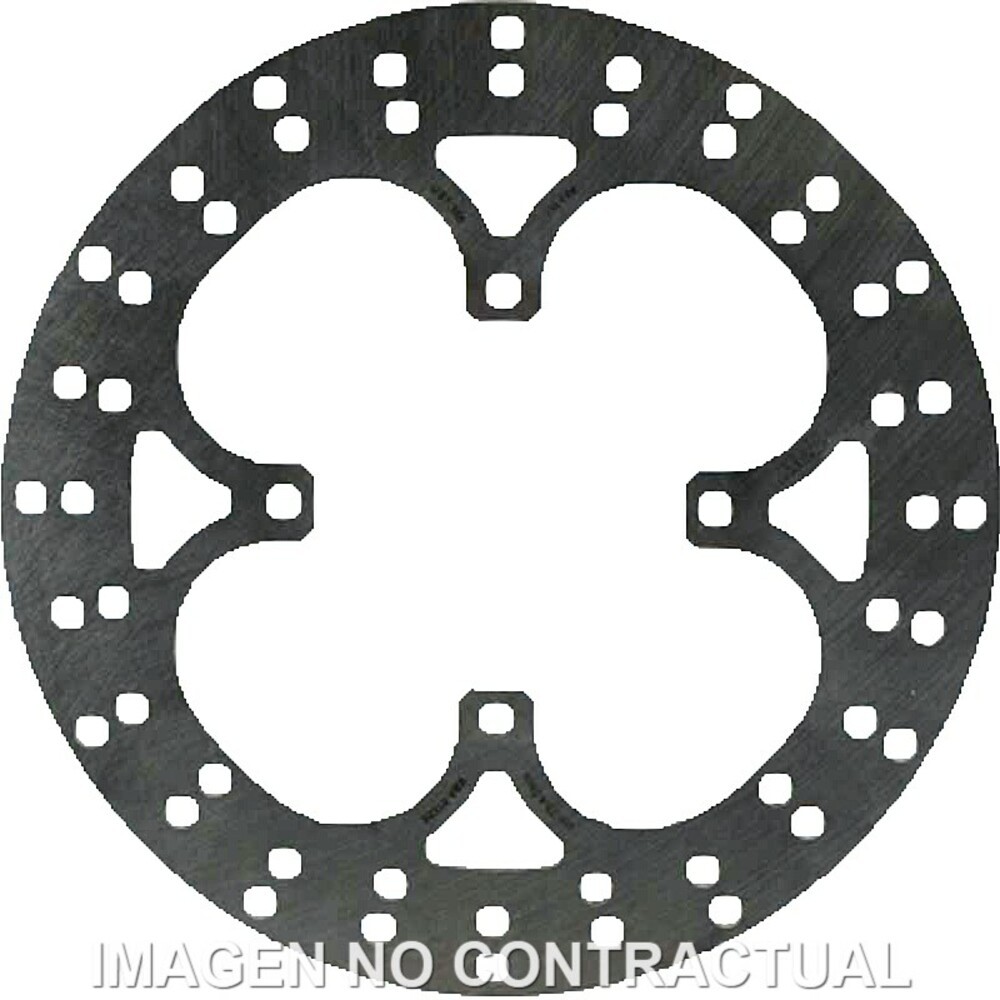 Trw Mst398 - Round Fixed Brake Disc 256Mm For Honda Vfr 750 F 1990-1997 Rear - Image 5