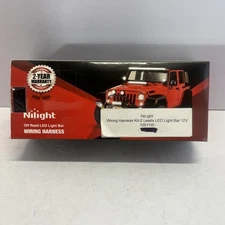 Nilight 10011W 16AWG Wiring Harness Kit-2 Leads LED Light Bar 12V On/Off 5 Pin