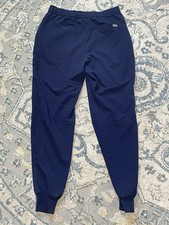 Figs Men  s Tansen Jogger Navy Blue Scrub Pant Size Medium