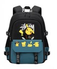Pikachu School Bag Backpack For Students Boys And Girls. Exc Condition