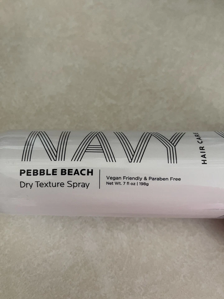 NAVY Hair Care Pebble Beach Dry Texture Volumizing Spray Paraben Free 7oz NEW - Image 3 of 3
