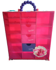 Vintage 1993 Mattel Tara Toy BARBIE Accessory Storage Carrying Case With Handle