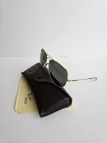 Very Rare Vintage Ray-Ban B&L W1904 Precious Metals Masterpiece 24K Gold Plated - Picture 7 of 9