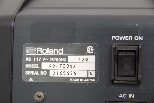Roland RD-700SX 88 Weighted Electric Stage Piano Hammer Keyboard With Case - Picture 10 of 14