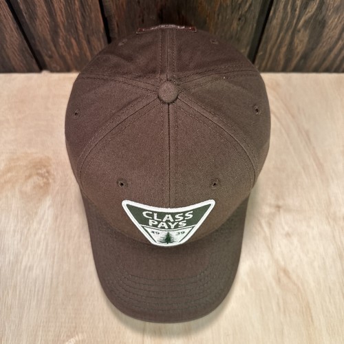 Peterbilt Class Pays Sombrero Gorra Snapback Marrón Lona Bajo Perfil Árbol Camiones Parche - Imagen 3 de 13