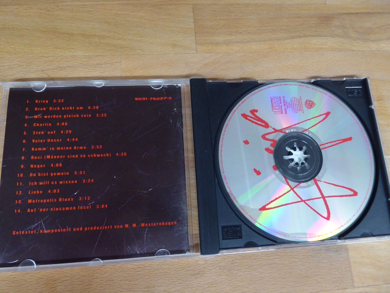 Westernhagen - Jaja / Audio-CD / 1992