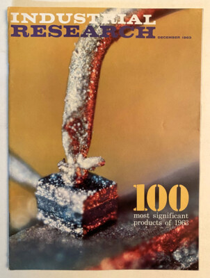 Industrial Research Magazine December 1963 6600 Computer, etc. EX