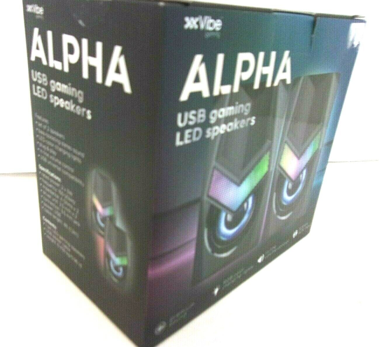 Gaming Speakers Mini USB 3.5mm LED RGB Stereo Bass For PC Laptop Desktop NEW