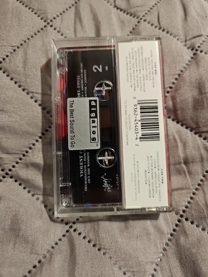 VIOLENT FEMMES Add It Up Cassette Tape (1981-1993) 445403 Slash Records Nice! Foto 2 de 3