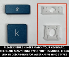 HP Chromebook x360 14A-CA | 14A-CA0090WM | SINGLE TEAL REPLACEMENT KEYS KEYCAPS