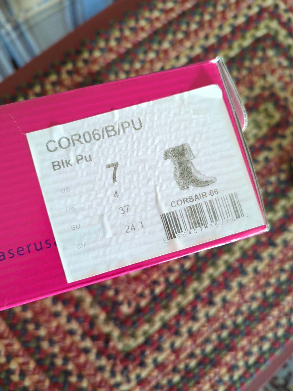 NEW Funtasma Women’s Sz 7 COR06/B/P Black Pump Boots Sexy!