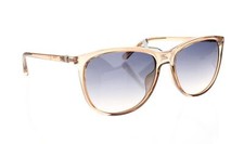 fossil 257105 Womens 3082S Full Rim Oval Sunglasses Brown/Gray