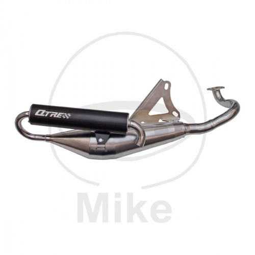 Pot D'échappement Tecnigas Q-TRE Pour Scooter 50-70cc - Chromé - Performant Et Abordable - 3